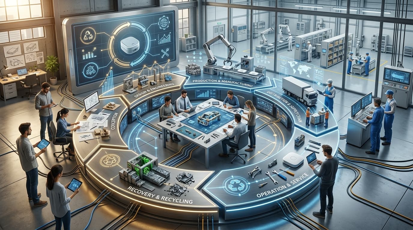 O que é PLM: como a gestão do ciclo de vida do produto acelera a inovação e a eficiência industrial